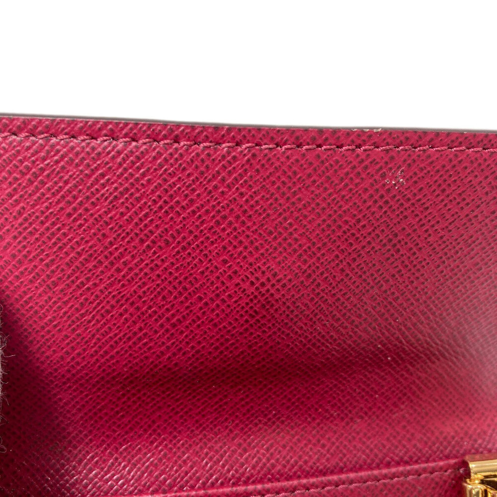 Louis Vuitton Multicles Wallet Key Case Monogram Canvas Red White